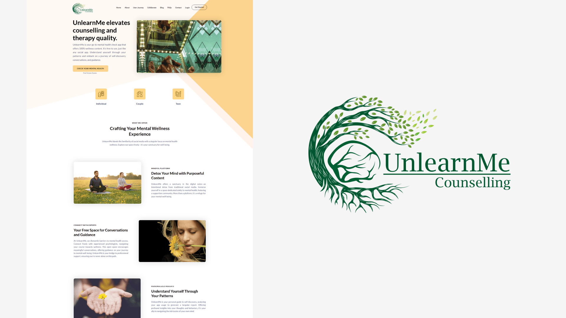 UnlearnMe – Enhancing the Therapy Experience Through Digital Support
